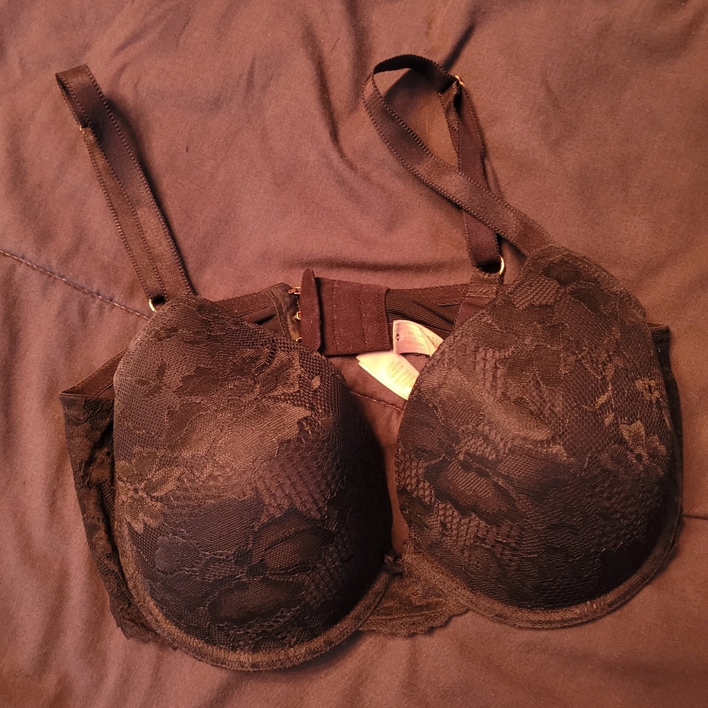 Savage X Fenty Lace Black Bra
